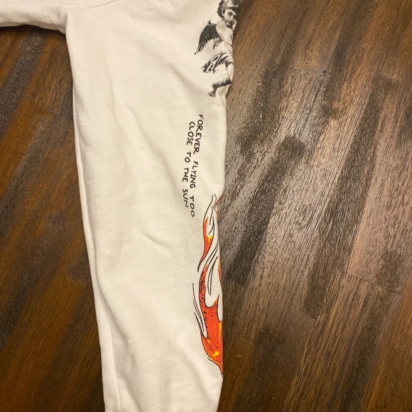 Retro Hellstar Graphic White Hoodie - Picture 3 of 8